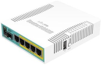 MikroTik hEX PoE, RB960PGS, 5x GLAN, 1x SFP