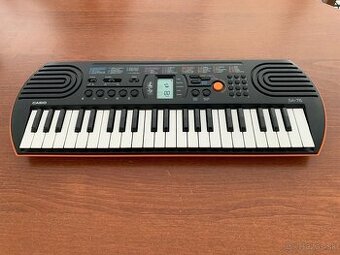Detské klávesy CASIO SA-76