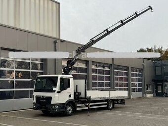 MAN TGL 12.190 - 4x2 – NOVÉ - Valník+HR-HIAB 072-4–EURO 6