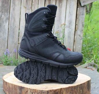 BOSP Taras High vysoká taktická obuv, GTX + Vibram - ČIERNA