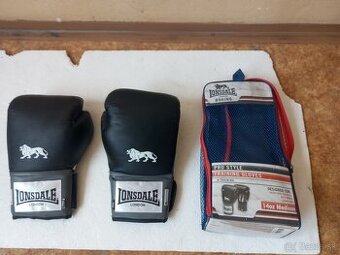 Boxerské rukavice LONSDALE PRO veľkosť M 14 oz - za 1/3 ceny