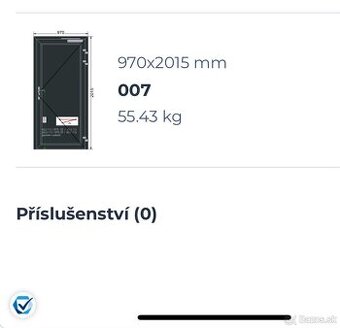 Hliníkové dvere aluproof úplne Nove
