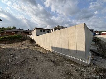 Realizujeme pohľadové oporné múry, monolitické konštrukcie