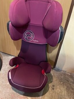 Cybex Solution X2-Fix Purple Rain - Autosedačka
