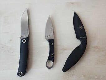 Predám 3 nože – Kizlyar Krot, Ka-bar LEO a Manly Patriot – f