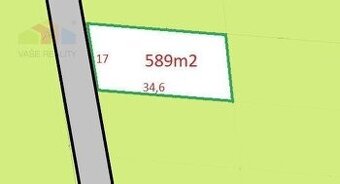 NOVÁ CENA Stavebný pozemok 589m2, Modrovka