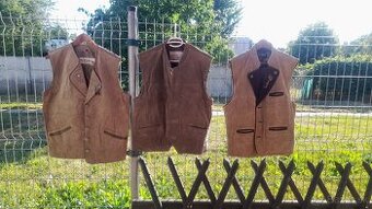 Kožené vesty 80eur
