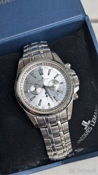 Jacques Lemans Liverpool Silver colored/Steel Ø44 mm