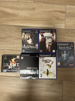 Silent Hill kompletna zbierka PS1 PS2