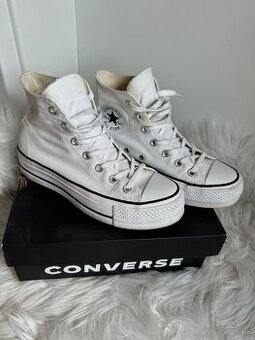 Converse biele tenisky