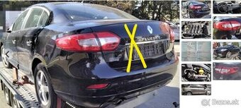Renault Fluence 1.6 2015 predám DVERE, MOTOR K4M V8,  ZADNÝ