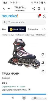 In Lines kolieskové korčule TRULY-MAXIM,Abec7,č.41