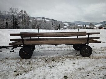 voz, vlečka za traktor