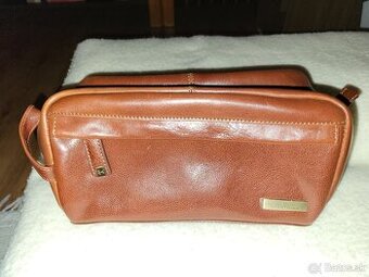 Úplne nová pánska kožená taštička - 1