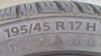 zimní pnematiky 195 45 17