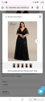 Spoločenské šaty dlhé 48