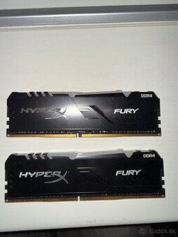 Predám RAM DDR4 Kingston hyperx Fury 2x16gb