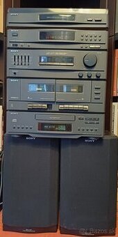Hifi veža SONY s 2 reproduktormi