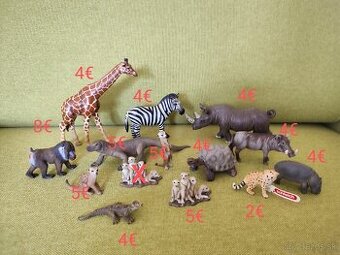 schleich , figúrky , Schleich, zvieratká