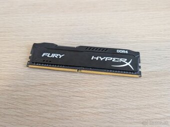 Kingston HyperX Fury Black 8 GB DDR4 – spoľahlivá RAM