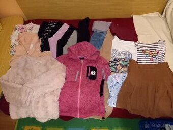 Dievčenské oblečenie veľ. 134 - 140  - balík