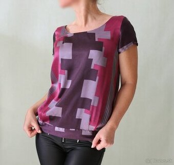 Saténový top- blúzka Next veľ.M