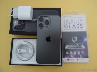iPhone 13 PRO 128GB GRAPHITE - ZÁRUKA 1 ROK - 100% BATERIA