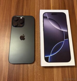 iPhone 16 Pro Max, Black Titanium