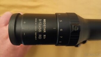 Puškohľad meopta meostar 3-12X56 R1r RD s osvetlením bodom