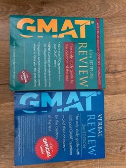 GMAT knihy