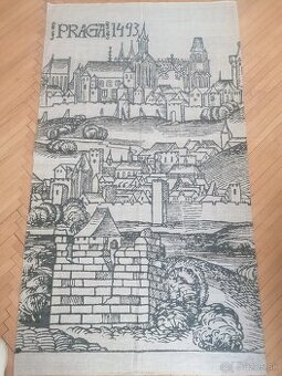 Obraz Praga 1493 rozmery 150x85cm ručne maľovaný