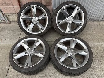 19" Elektrony AUDI 5x112 so zimnymi pneu 255/35 R19