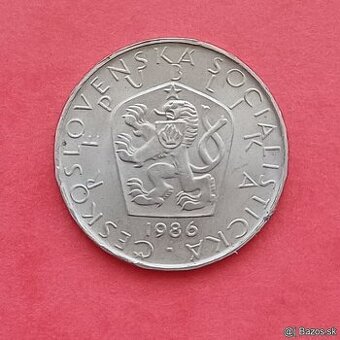 Najvzácnejšia 5 ĶČS 1986