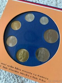 Sada Ceskoslovenskych minci 1989