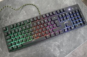 Herná klávesnica Xtrfy K4 Fullsize Black, mechanická, RGB