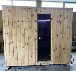 Zahradna sauna interierova