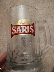 Svietiaci pivový pohár Šariš