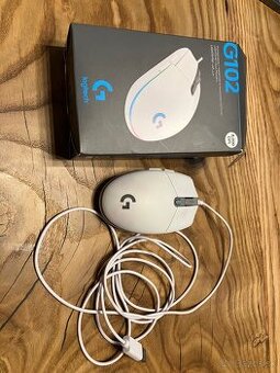 Logitech g102 biela