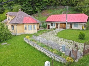 Dom + hosťovský dom, pod lesom, pozemok 2165m2, predaja