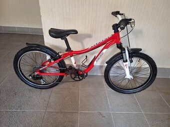 Predám detský bicykel 20kola Specialized bielo cerveny