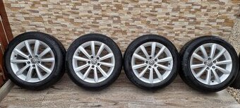 Predam orginal Vw MERANO elektrony 5x112 r17 et45 J7