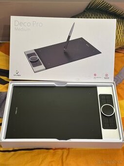 XPPen Deco Pro M nepoužívaný