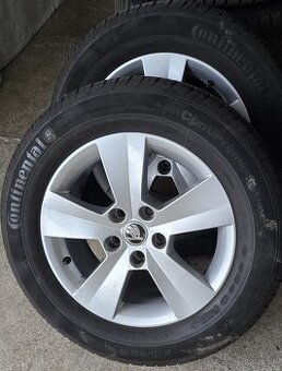 5x112,r16,ŠKODA,6,5Jx16,et41-215/60-Continental-2023-7mm