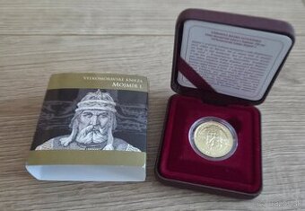 Zlatá zberateľská minca 100 € Mojmir I. 2019