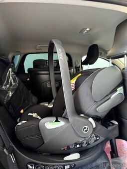 CYBEX Autosedačka Cloud T i-Size (0-13 kg) Plus Sepia Black