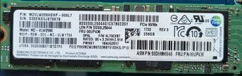 SSD NVMe M.2 2280 disk Samsung PM961, 256GB