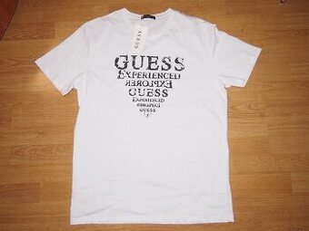 Guess pánske tričko biele 2
