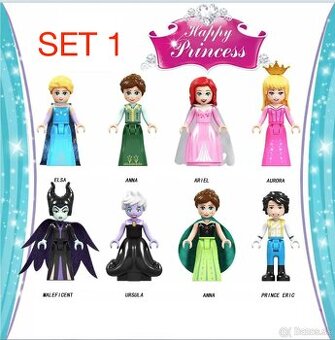 Mix postavičiek - typ lego - nové, nehrané