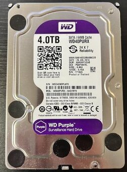 HDD WD purple 4TB
