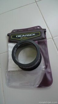 Vodotesné podvodné puzdro DiCAPac WP610